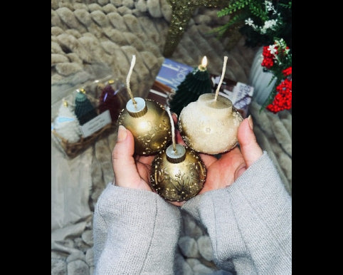 Gold Snowball Box